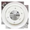 Fabricante de Iluminação Gx53H4 Suporte de Lâmpada de Plástico Acessórios de Hardware Base de Lâmpada Cromada Preta Suporte de Lâmpada LED