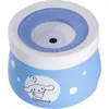 Comedero Flotante para Perros de Orejas Grandes, Gran Capacidad, Diseño de Boca que No Moja, Dispensador de Agua para Perros y Gatos, Antiderrames, Contenedor de Comida para Mascotas Extraíble y Lavable