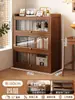 Estante para Livros Uso Doméstico Estante de Bambu Nan Piso Estante de Armazenamento Sala de Estar Simples Armário de Armazenamento para Estudantes Armário de Armazenamento para Brinquedos Infantis Outros