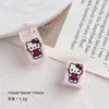 Desenho Animado DIY Acessórios de Resina Acessórios Mini Gatinho Tridimensional Caixa de Laticínios Grampo de Cabelo Capa de Celular Chaveiro Pingente Acessórios