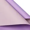 Jiemei Materiales para Flores Floristería Papel de Envoltura Floral Impermeable Bicolor Papel Euroasiático Color Puro Papel Euroasiático Papel de Envoltura para Ramos