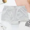 Versão de Qualidade] Calcinhas Sem Costura Femininas Calcinhas Levanta Barriga em V Cintura Média Boxer Calcinhas Boxer Femininas