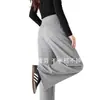 Pantalones de pierna curva para maternidad, nuevos pantalones de punto de pierna ancha de alta elasticidad para otoño e invierno, ligeramente holgados, con efecto adelgazante, cubren las caderas sin oprimir el vientre, adecuados para usar con ropa exterior