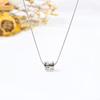 Versátil y Elegante Cadena para Suéter Accesorios para Pareja Nicho Collar para Hombre Collar de Acero Inoxidable para Mujer Estilo Corto Irregular