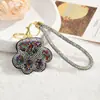 Llavero de Dibujos Animados Transfronterizo de Moda Creativo con Pedrería Accesorios para Niños Colgante de Bolsa Regalo para Mejor Amigo