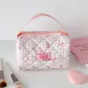 Bolsas de Maquiagem Portáteis Multi-Estilo Hisocute, Necessaires Portáteis, Bolsas de Armazenamento de Viagem de Grande Capacidade, Suprimento para Lojas de Boutique