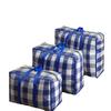 Bolsa de mudanza impermeable a prueba de humedad bolsa de almacenamiento para edredón y artículos diversos equipaje de mano ropa de viaje bolsa tejida de piel de serpiente