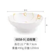 Tigela de Macarrão de Melamina Comercial Imitação de Porcelana Tigela de Sopa Tigela Cônica Japonesa Tigela Rasa Tigela de Salada Tigela de Ramen de Carne Tigela Rosa Tigela de Macarrão Misto