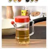 Olla Pequeña de Aceite Acrílica Espesa para el Hogar a Prueba de Fugas Cubo de Plástico para Condimentos y Aceites Aromáticos Botella de Salsa de Soja Vinagre