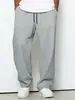 Nuevos Pantalones Deportivos Casuales Rectos de Color Sólido con Cordón, Cruzados Europeos y Americanos, para Amazon, de Cuatro Estaciones