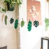 Venta al por mayor aula de jardín de infancia Decoración del Día del Niño decoración colgante habitación infantil Mori flor hoja tira