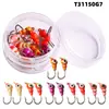 Anzol Chumbo Jig Cabeça Rosqueado 6 Cores Transfronteiriço 1.1g Micro Colorido Anzol Pesca Gelo Isca Artificial Peixe Macio