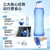 Taza de agua creativa, taza de viaje plegable, botella de agua para deportes al aire libre, taza espacial, botella de agua de silicona portátil, taza de regalo