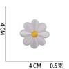 Amazon borboleta quente bordado adesivos de pano rosa flor Zhang Zi desenhos animados lótus bordado logotipo roupas adesivos patch ferro de passar