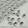 180 piezas de todo el lote de cristal Dongzhou ovalado fondo puntiagudo taladro huevo de paloma circón k9 taladro de vidrio accesorios para joyería DIY