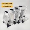 Proyector LED recargable para exteriores, para obras de construcción, puestos de mercado nocturno, iluminación de emergencia de gran capacidad y larga duración.