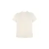 Camiseta jacquard de manga corta con cuello semi-alto, adelgazante y versátil, superventas de moda femenina transfronteriza al por mayor HBZX720245