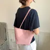 Bolso Cubo de Color Sólido Simple de Mano para Mujer, Nueva Moda 2026 Nylon para Viajes Diarios Gran Capacidad Bolso de Hombro/Axila
