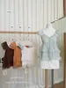 AS OFFICIAL Verano Estilo Coreano Suave Versátil Capas Volantes Cuello en V Mangas Cortas Ligeras Blusa para Mujer 28082