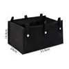 Bolsa para andador de cuatro ruedas, Bolsa de almacenamiento inferior para asiento de andador, Bolsa de almacenamiento para andador, Accesorios para andador