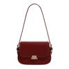 Bolsa de Casamento Vermelha Marca de Hong Kong para Mulheres 2026 Nova Moda Bolsa de Ombro Transversal Bolsa de Casamento de Luxo para Noivas
