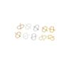 Hebilla S Color Dorado 14K Conserva el Color Accesorios para Joyería Hecha a Mano DIY Hebilla W Hebilla M Conector de Cierre Final para Pulsera Collar B59