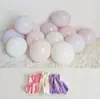 Set de Globos de Látex Retro Coloridos Decoración Fiesta de Cumpleaños de Bebé Propuesta Disposición de Habitación de Boda Accesorios para Fotos Venta al por Mayor