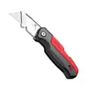 Cuchillo de Utilidad Plegable de Aleación de Aluminio Más Vendido Transfronterizo, Cuchillo Pelacables, Cuchillo Plegable Industrial, Cuchillo Especial de Cuerno, Cuchillo Pequeño