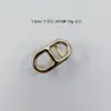 Hebilla de Cinturón para Mujer DH1.5cm Cabezal de Repuesto para Cinturón Hebilla de Placa Lisa Accesorios para Cinturón Redonda Chapado en Oro Plata en stock