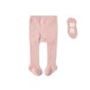 Medias de bebé conejito lindo, medias grandes de pp para bebé, leggings de una pieza para niña, estilo princesa, color sólido, tira de otoño
