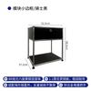 Gabinete Modular Usado Aparador de Acero Inoxidable Fábrica Ins Gabinete de TV Minimalista Moderno Arcón