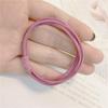 Faixa de Cabelo Básica Geométrica de Estilo Japonês e Coreano com Nó, Elástica, Quatro Camadas, Faixa de Cabelo de Borracha, Acessórios de Cabelo Femininos que Combinam com Tudo