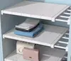 Estantes ajustables para armario, estantes de capas, divisores de gabinete, estantes de almacenamiento para armario, estantes de almacenamiento sin taladro