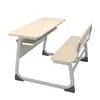 Escritorio y Silla Doble Transfronterizos Personalizados, Escritorio y Silla Integrados, Escritorio de Estudio para Estudiantes, Venta al por Mayor de Escritorio y Silla Dobles para Escuelas