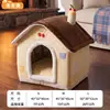 Pré-venda Casa de cachorro quente e à prova de vento outono e inverno, cama de gato para cães pequenos e médios, suprimentos para animais de estimação, tapete de cama para cachorro