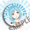 Insignia de Anime Vtuber de Nijisanji Rainbow Society de 58 mm Colección de Insignias Periféricas Creativas Bidimensionales