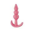 Juguete de Patio Trasero con Cuentas Cuentas Suministros Sexuales Cubierta de Dedo de Silicona Tapón Anal Juguete Sexual Alternativo para Adultos Cabello