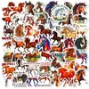Estilo Nuevo Transfronterizo 56 Pegatinas de Caballos Creativas Modernas Deportes Ecuestres Texto Inspirador Éxito Instantáneo Pegatinas del Año del Caballo