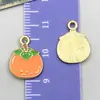 Série Frutas Gota de Óleo Acessórios para Joias DIY Pingente de Morango Cereja Pingente Pulseira Colar Liga Transfronteiriça Pingente