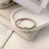 Novo Estilo Simples Elástico de Cabelo Corda de Cabelo Japonês e Coreano Alta Elasticidade Durável Anel de Cabelo Alto para Rabo de Cavalo Corda de Cabelo para Menina Acessórios de Cabelo