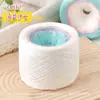 Manta Siete Estrellas Teñido por Segmentos Línea Pastel Gradiente Línea de Seda y Lino Línea de Algodón Tejido a Mano DIY Línea para Suéter Chal 300.00g