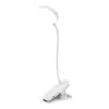 Lámpara de Escritorio con Pinza para Protección Ocular LED Lámpara de Estudio para Dormitorio Luz Nocturna Recargable Lámpara Especial para Lectura junto a la Cama de Estudiante Lo Suficientemente Brillante