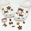 Accesorios Florales Perforados 3D Estilo Océano Iridiscente para Zapatos Desmontables Lindos Decoración de Estrella de Mar, Concha, Delfín Hebilla de Zapato Mayoreo