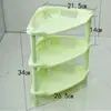 Prateleira de Armazenamento Espessa para Cozinha, Prateleira de Chão para Armazenamento de Banheiro, Prateleira Organizadora de Banheiro de Múltiplas Camadas, Prateleira de Armazenamento para Cosméticos de Mesa