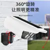 Carregamento solar transfronteiriço monitoramento falso câmera falsa indução do corpo humano controle remoto luminária de jardim poste de luz iluminação externa