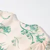 Moda Femenina para Exportación 2026 Verano Nuevo Estilo Europeo y Americano Elegante para el Trabajo Encaje Patchwork Cuello en V Profundo Vestido Ajustado