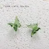 Acessórios Borboleta Esmaltada Zibo Acessórios Diy Anel para Copo d'Água Colar Joias Artesanato em Vidro Produtos Semi-acabados Lote
