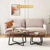 Mesa de centro sala de estar hogar mesa de comedor apartamento pequeño lujo ligero minimalista moderno mesa redonda mesa simple de balcón mesa auxiliar minimalista