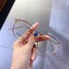 Armação de Óculos Ultraleve Xiaohongshu para Mulheres com Óculos para Miopia Pode Ser Equipado com Lentes de Grau Simples Artefato de Maquiagem Armação Redonda para Olhos de Celebridade da Internet para Homens