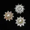 Accesorios Hechos a Mano para el Cabello con Flores de Pedrería y Materiales de Aleación, Decoración DIY para Funda de Teléfono, Pegatinas de Pedrería, Decoración de Superficie de Zapatos